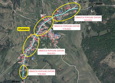 Popolne pomične zapore - Studeno 